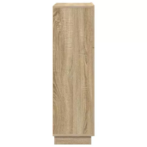 Asztal polcokkal sonoma tölgy 71.5 x 31.5 x 106.5 cm Faanyag