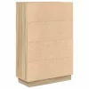 Asztal polcokkal sonoma tölgy 71.5 x 31.5 x 106.5 cm Faanyag