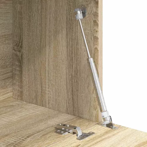 Asztal polcokkal sonoma tölgy 71.5 x 31.5 x 106.5 cm Faanyag