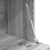 Asztal polcokkal ajtóval Szürke 71.5 x 31.5 x 106.5 cm Faanyag