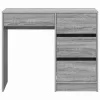 Asztal fiókkal Szürke Sonoma 90 x 37,5 x 75 cm Faanyag