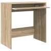 Asztal polcokkal sonoma tölgy 77.5 x 43 x 79 cm Faanyag