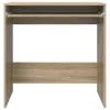 Asztal polcokkal sonoma tölgy 77.5 x 43 x 79 cm Faanyag