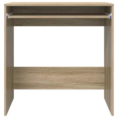 Asztal polcokkal sonoma tölgy 77.5 x 43 x 79 cm Faanyag