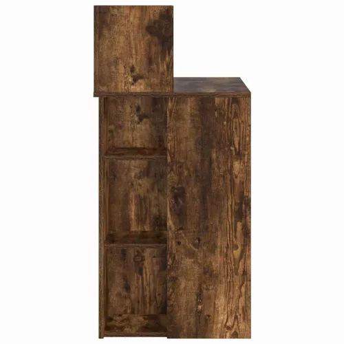 Íróasztal tárolóval Füstölt tölgy 90 x 48 x 101.5 cm Faanyag