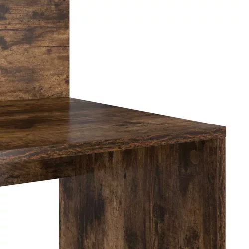 Íróasztal tárolóval Füstölt tölgy 90 x 48 x 101.5 cm Faanyag