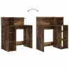 Íróasztal tárolóval Füstölt tölgy 90 x 48 x 101.5 cm Faanyag