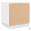 Éjjeliszekrény tartalmaz Fehér 44 x 34.5 x 45 cm Faanyag