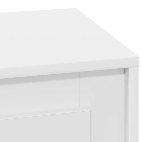 Éjjeliszekrény tartalmaz Fehér 44 x 34.5 x 45 cm Faanyag
