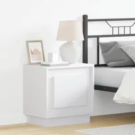   Éjjeliszekrény tartalmaz 2 pcs Fehér 44 x 34.5 x 45 cm Faanyag