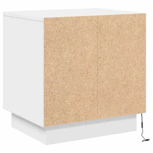 Éjjeliszekrény tartalmaz 2 pcs Fehér 44 x 34.5 x 45 cm Faanyag
