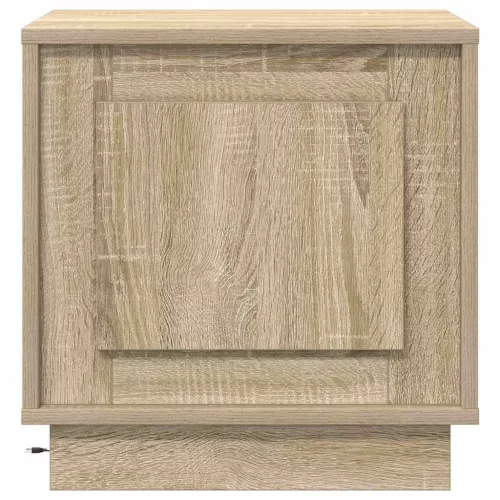 Éjjeliszekrény 2 pcs sonoma tölgy 44 x 34.5 x 45 cm Faanyag