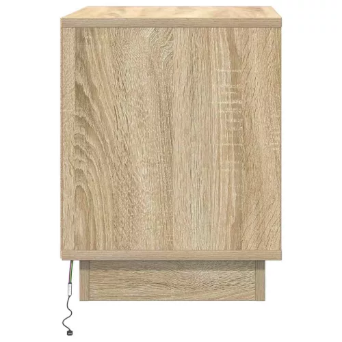 Éjjeliszekrény 2 pcs sonoma tölgy 44 x 34.5 x 45 cm Faanyag