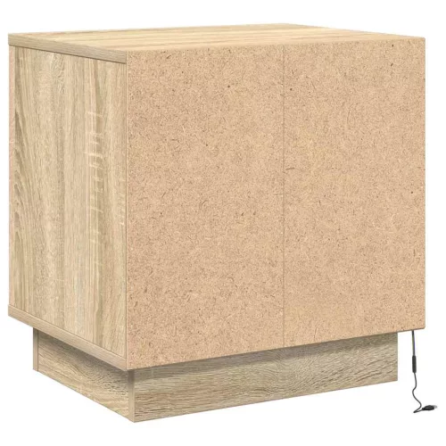 Éjjeliszekrény 2 pcs sonoma tölgy 44 x 34.5 x 45 cm Faanyag