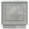 Éjjeliszekrény tartalmaz Beton szürke 44 x 34.5 x 45 cm Faanyag