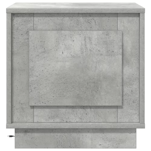 Éjjeliszekrény tartalmaz Beton szürke 44 x 34.5 x 45 cm Faanyag