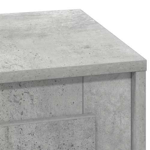Éjjeliszekrény tartalmaz Beton szürke 44 x 34.5 x 45 cm Faanyag