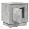 Éjjeliszekrény 2 pcs Beton szürke 44 x 34.5 x 45 cm Faanyag