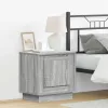 Éjjeliszekrény tartalmaz 2 pcs Szürke 44 x 34.5 x 45 cm Faanyag