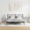 Éjjeliszekrény tartalmaz 2 pcs Szürke 44 x 34.5 x 45 cm Faanyag