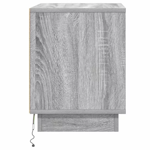 Éjjeliszekrény tartalmaz 2 pcs Szürke 44 x 34.5 x 45 cm Faanyag