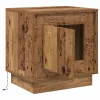 Éjjeliszekrény 2 pcs Régi fa 44 x 34.5 x 45 cm Faanyag