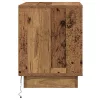 Éjjeliszekrény 2 pcs Régi fa 44 x 34.5 x 45 cm Faanyag