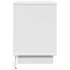 Éjjeliszekrény fiókkal 2 pcs Fehér 50 x 34.5 x 50 cm Faanyag