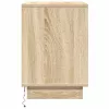 Éjjeliszekrény fiókkal sonoma tölgy 50 x 34.5 x 50 cm Faanyag