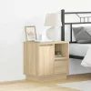 Éjjeliszekrény 2 pcs sonoma tölgy 50 x 34.5 x 50 cm Faanyag