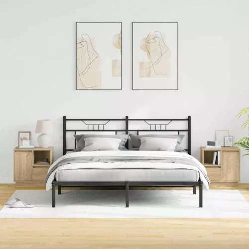 Éjjeliszekrény 2 pcs sonoma tölgy 50 x 34.5 x 50 cm Faanyag