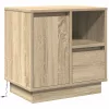 Éjjeliszekrény 2 pcs sonoma tölgy 50 x 34.5 x 50 cm Faanyag