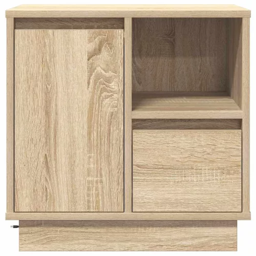 Éjjeliszekrény 2 pcs sonoma tölgy 50 x 34.5 x 50 cm Faanyag