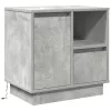 Éjjeliszekrény fiókkal Beton szürke 50 x 34.5 x 50 cm Faanyag