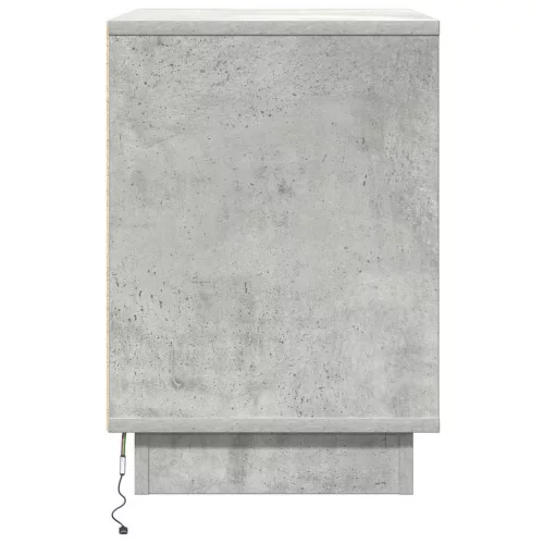 Éjjeliszekrény fiókkal Beton szürke 50 x 34.5 x 50 cm Faanyag