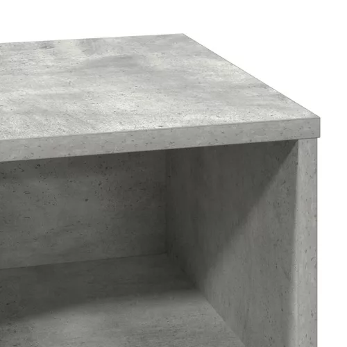 Éjjeliszekrény fiókkal Beton szürke 50 x 34.5 x 50 cm Faanyag