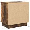 Éjjeliszekrény fiókkal Füstölt tölgy 50 x 34.5 x 50 cm Faanyag