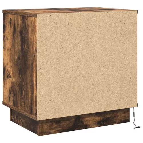 Éjjeliszekrény fiókkal Füstölt tölgy 50 x 34.5 x 50 cm Faanyag