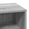 Éjjeliszekrény fiókkal Szürke 50 x 34.5 x 50 cm Faanyag