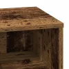 Éjjeliszekrény fiókkal 2 pcs Öreg fa 50 x 34.5 x 50 cm Faanyag