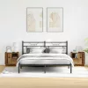 Éjjeliszekrény fiókkal 2 pcs Öreg fa 50 x 34.5 x 50 cm Faanyag
