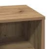 Éjjeliszekrény 2 pcs kézműves tölgy 50 x 34.5 x 50 cm Faanyag
