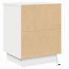 Éjjeliszekrény tartalmaz 2 pcs Fehér 39 x 34,5 x 50 cm Faanyag