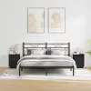 Éjjeliszekrény tartalmaz 2 pcs Fekete 39 x 34,5 x 50 cm Faanyag
