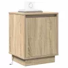 Éjjeliszekrény 2 pcs sonoma tölgy 39 x 34,5 x 50 cm Faanyag