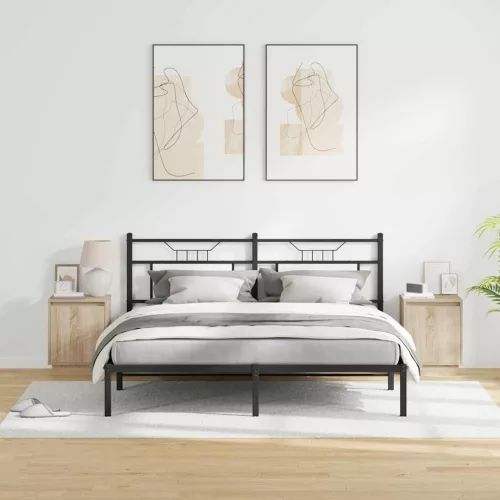 Éjjeliszekrény 2 pcs sonoma tölgy 39 x 34,5 x 50 cm Faanyag