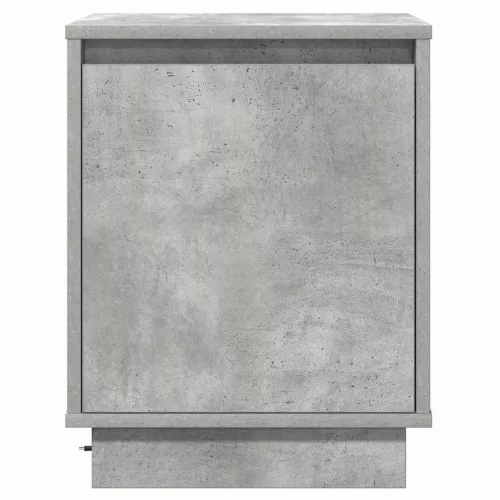 Éjjeliszekrény tartalmaz Beton szürke 39 x 34,5 x 50 cm Faanyag