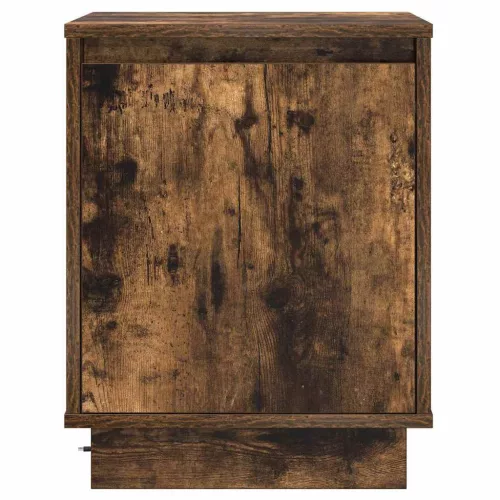 Éjjeliszekrény 2 pcs Füstölt tölgy 39 x 34,5 x 50 cm Faanyag