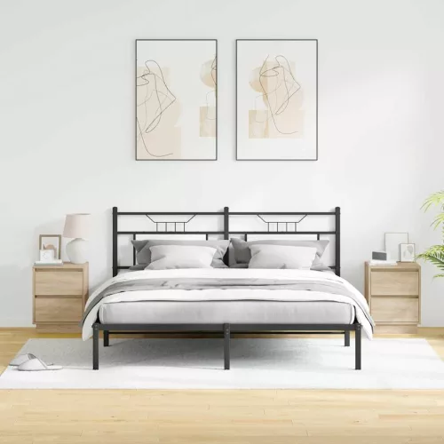 Éjjeliszekrény 2 pcs sonoma tölgy 39 x 34,5 x 50 cm Faanyag