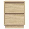 Éjjeliszekrény 2 pcs sonoma tölgy 39 x 34,5 x 50 cm Faanyag